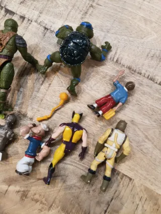 Lote Figuras Muñecos Años 80