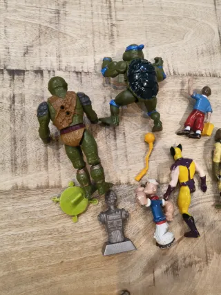 Lote Figuras Muñecos Años 80