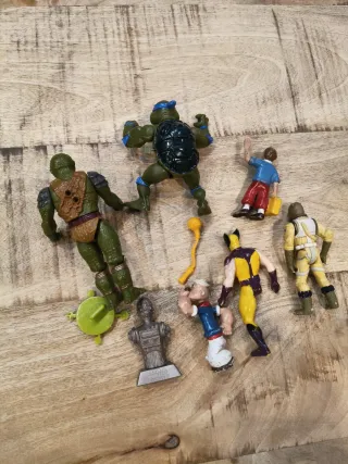 Lote Figuras Muñecos Años 80