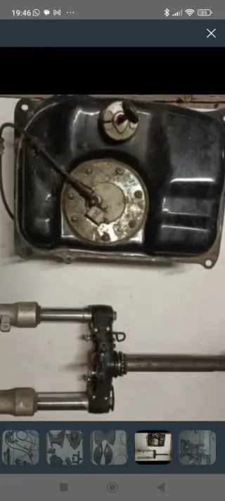 Depósito Gasolina Honda Lead 100, sin tapón