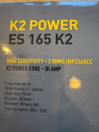 Altavoces Focal ES 165 K2 K2 Power
