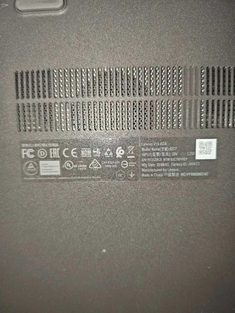 Lenovo Laptop 82c7 Casi Sin Uso afbeelding 3