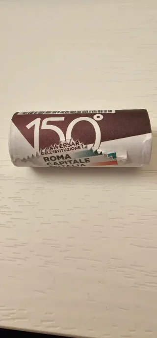 Rotolino 2€ Roma Capitale 150° Anniversario