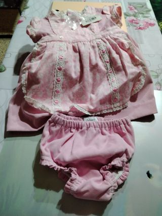 Conjunto de bebe nuevo con etiqueta