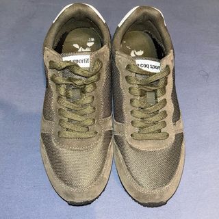 Le Coq Sportif Alpha Sport Talla 41 Verde Oliva