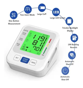 Tensiómetro Digital de Brazo