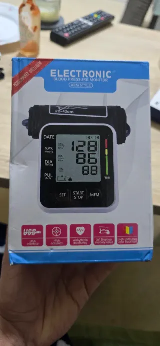 Tensiómetro Digital de Brazo