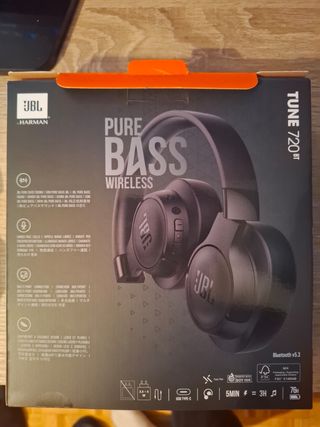 Cascos JBL TUNE 720BT Negros