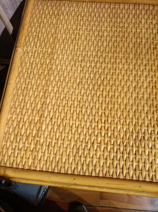 Mueble de caña de Bambú vintage,resistente y funci