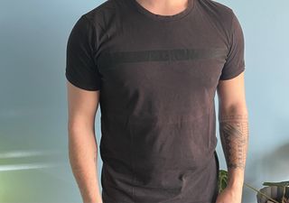 T-shirt Calvin Klein Jeans Preta
