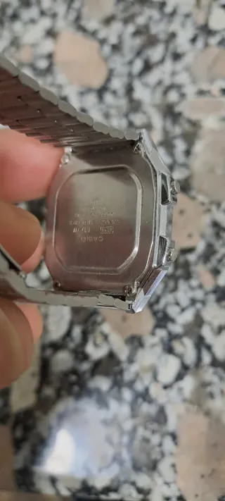 Reloj Casio Digital Plata