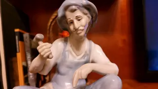 Figura de porcelana artesano