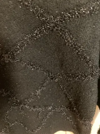 Jersey Negro Brillante Talla XS