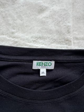 Camiseta Kenzo Paris Negra Talla M