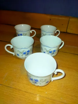 Juego de 5 tazas Arcopal romantique