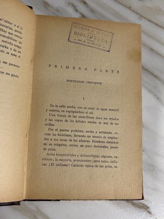 Primera edición. Los amores tardíos. Pio Baroja.