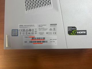 Ordenador MSI Trident Blanco