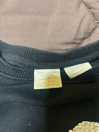 Sudadera Zara Mickey Mouse Talla 13/14