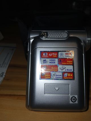 Cámara de grabación y fotos digital