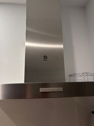 Campana extractora de acero inoxidable