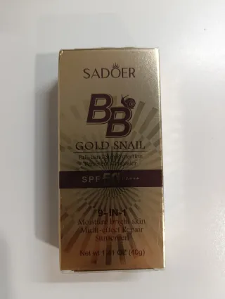 Crema BB SADOER Gold Snail FPS 50+ 01-Natural