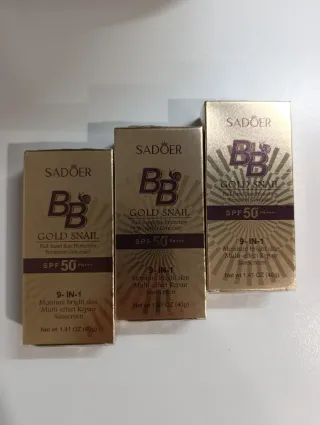 Crema BB SADOER Gold Snail FPS 50+ 01-Natural