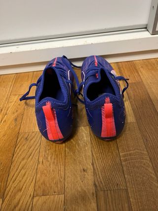 Botas Puma Ultra Niño Azul/Rosa