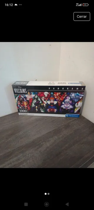 Puzzle Disney Villanos Panorama 1000 piezas