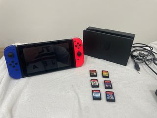 Nintendo Switch Rosso/Blu + Giochi