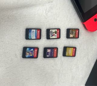 Nintendo Switch Rosso/Blu + Giochi