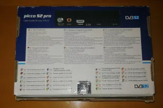 Receptor Satélite EDISION picco S2 Pro