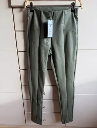 Legging polipiel caqui talla S térmico