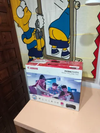 Canon PIXMA TS3355 Como Nueva + Tinta Llena