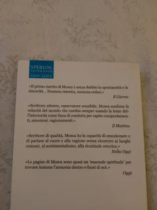 IL nuovo senso della vita