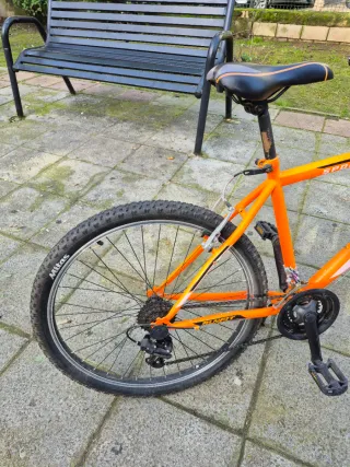 Bicicleta Montaña Naranja