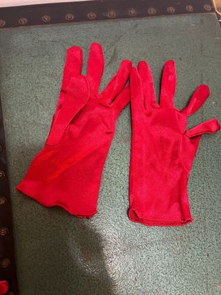 Guanti Rossi Corti