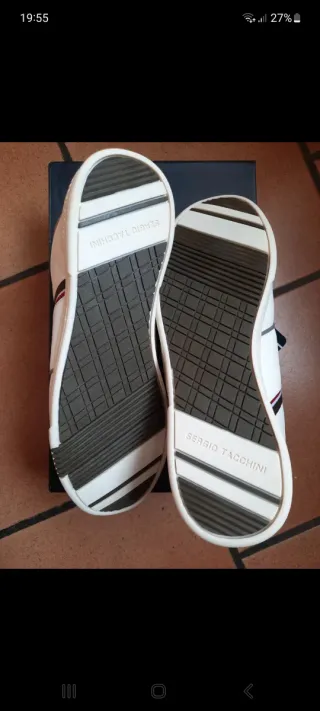 Scarpe Sergio Tacchini ragazzo bianche