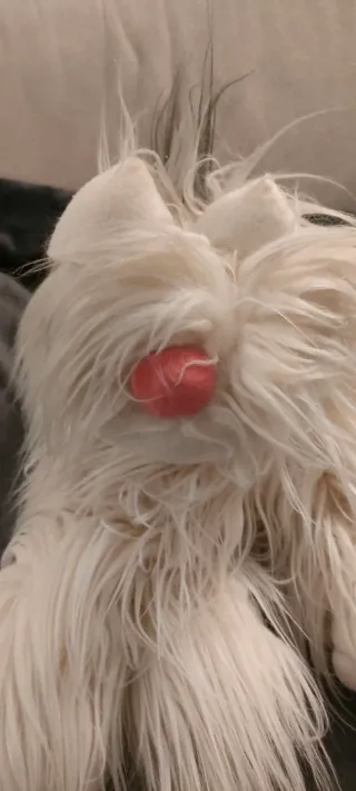 Peluche perro grande 80 cm