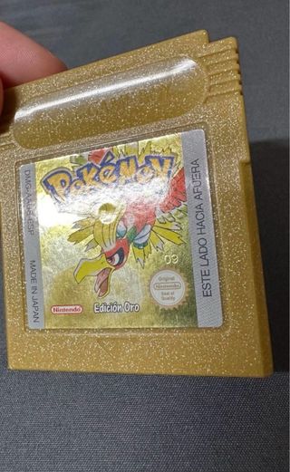 Pack Pokemon Plata y Pokemon Oro ORIGINAL GameBoy