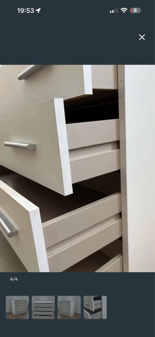 Cajonera/Sinfonier Blanco