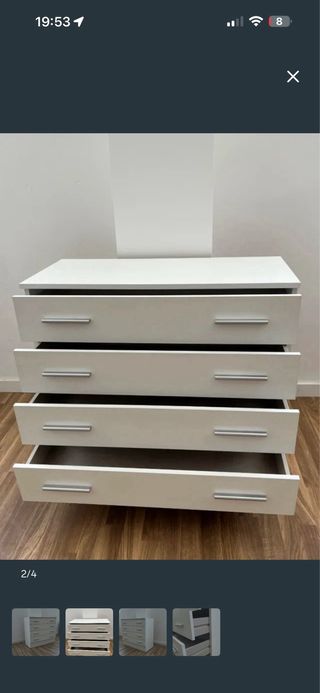 Cajonera/Sinfonier Blanco