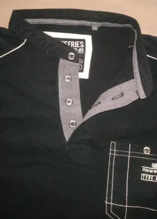 Camiseta CWS//SERIES cuello mao Talla XS