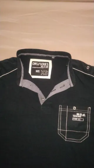 Camiseta CWS//SERIES cuello mao Talla XS