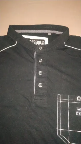 Camiseta CWS//SERIES cuello mao Talla XS