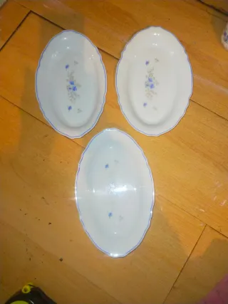 3 Bandejas pequeñas Arcopal romantique