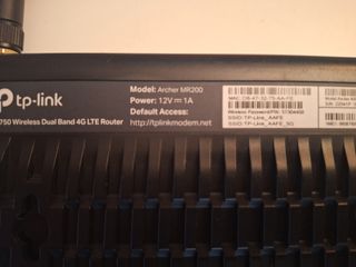Router TP-Link Archer MR200 4G LTE + Asus RT