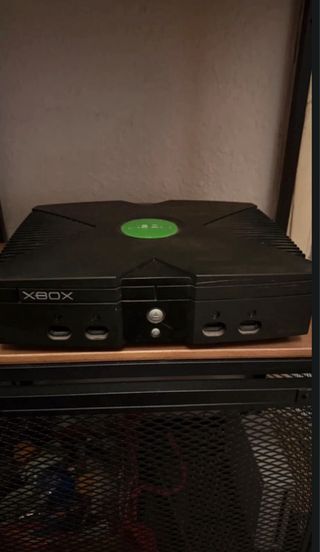 Xbox 1 OG Negra original + cables + 1 mando