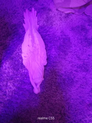 Figura Ángel Blanco Sentado