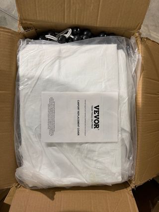 Cubierta VEVOR para Carpa Blanca