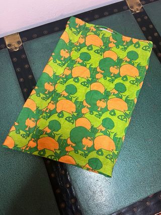 Foulard/bandana stampa arance e foglie